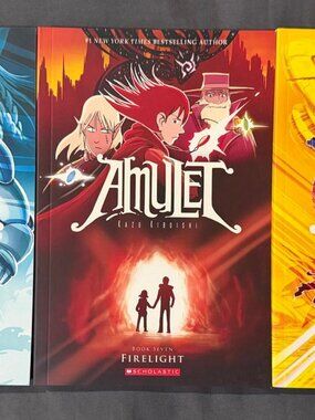 Amulet Graphic Novel Set – Books 6, 7 & 8 by Kazu Kibuishi – Brand New Paperback